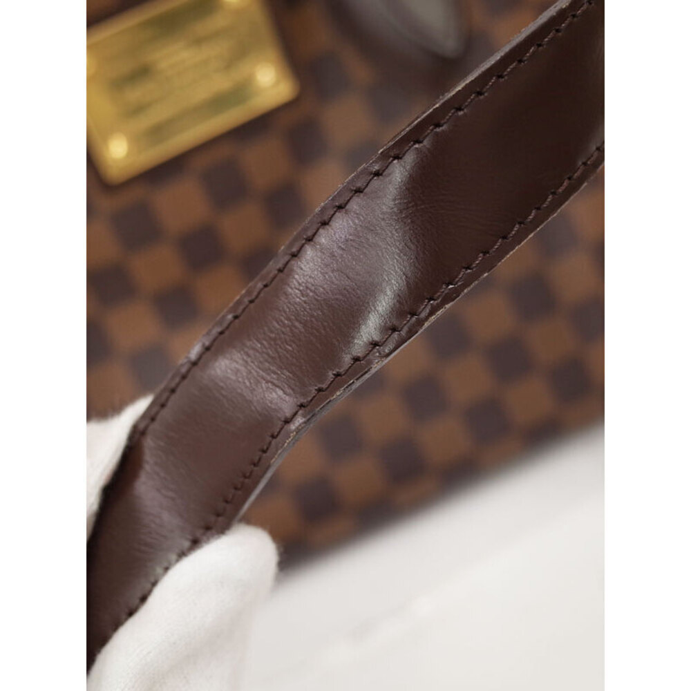 Louis Vuitton Hampstead Damier Bag Ebene Brown Tote - Picture 7 of 8